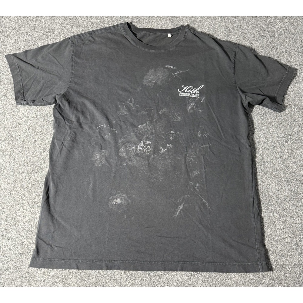 Kith Gardens Of The‎ Mind Vintage Tee Size Large Shadow Mens